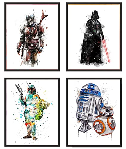 Star Wars Wall Art Prints Set