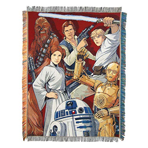 Star Wars Woven Tapestry Throw Blanket