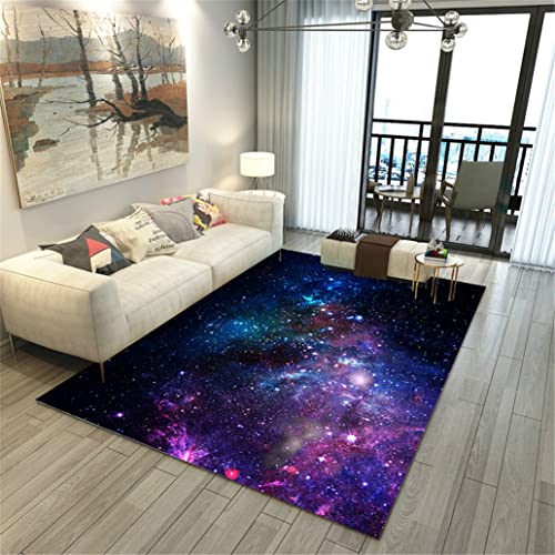 Starry Sky Outer Space Rug