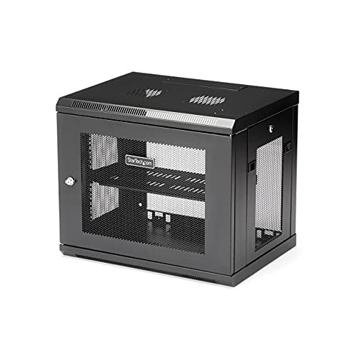 StarTech.com 2 Post 9U Wall Mount Network Cabinet