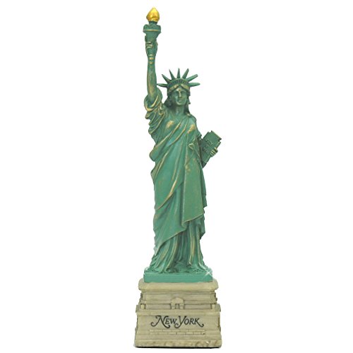 Statue of Liberty Replica - 6 Inches Short Base & Copper Tint