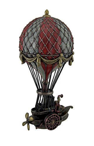 Steampunk Hot Air Balloon Statue