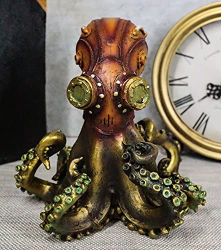 Steampunk Kraken Octopus Statue
