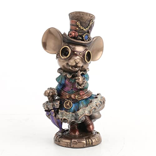 Steampunk Lady Mouse Figurine