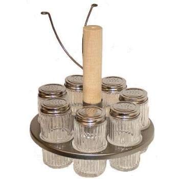 Steel Carousel Spice Rack Set For Hoosier Cabinets