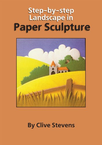 Step-by-step Landscape in Paper Sculpture