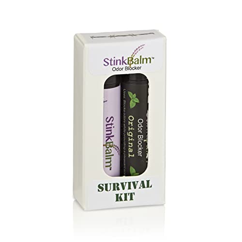 StinkBalm Odor Blocker Survival Kit 2 Pack