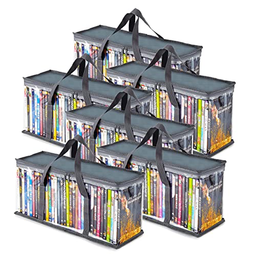 Stock Your Home DVD Storage Bags (Set of 6)