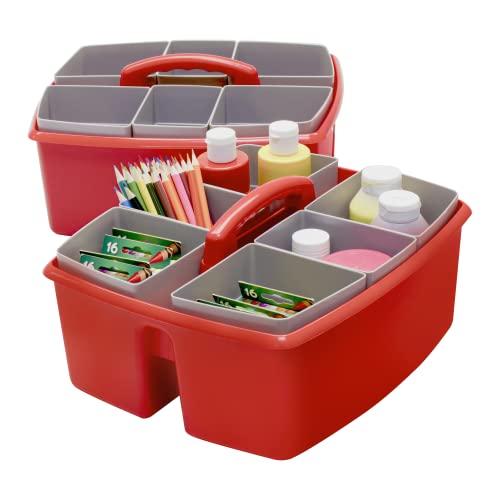 Storex Large Classroom Caddy with Cups