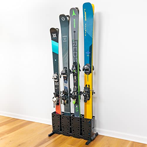 StoreYourBoard Ski Storage Rack for Organized and Convenient Ski Storage