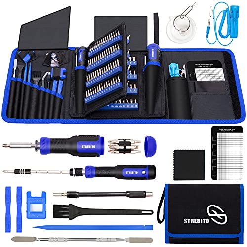 STREBITO Precision Screwdriver Set 191-Piece Multi-Bit