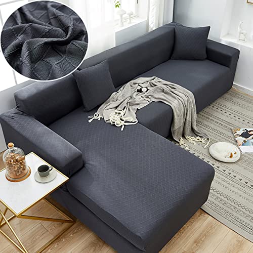 Stretch Sofa Slipcover-Grey