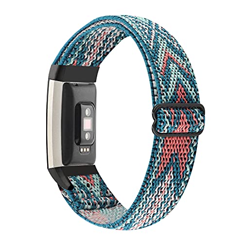 Stretchy Nylon Loop Strap for Fitbit Charge 2