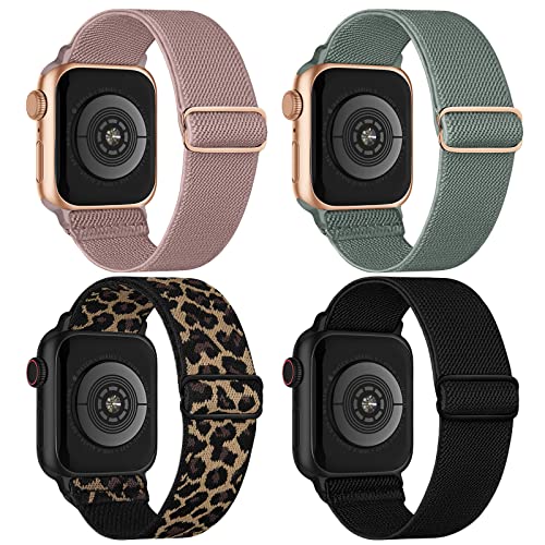 Stretchy Nylon Solo Loop Bands for Apple Watch