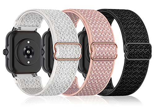 Stretchy Nylon Watch Bands for Veryfitpro Smart Watch