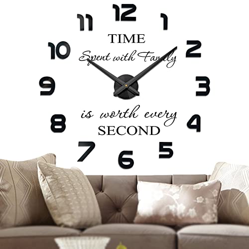 Stylish and Modern Wall Clock for Living Room Decor