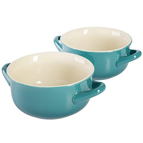 Stylish and Practical Crock Pot Artisan Stoneware Soup Bowl Set