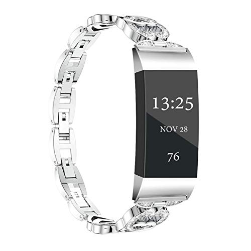 Stylish Metal Bands for Fitbit Charge 3/4 - Wekin Replacement