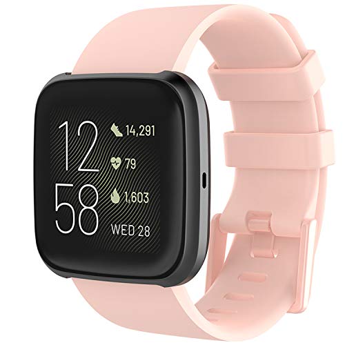Stylish Silicone Replacement Watch Band for Fitbit Versa