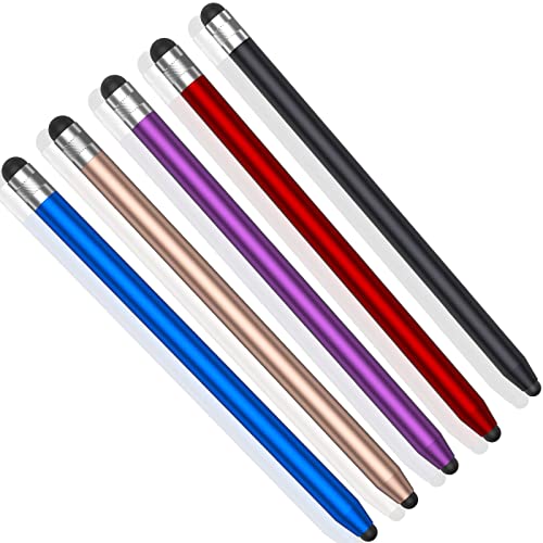 Stylus Pens for Touch Screens (5 Pcs), Sensitivity & Precision Stylus, Capacitive Stylus Pen for iPad/iPhone/Samsung Galaxy/Tablets All Universal Touch Screen Devices