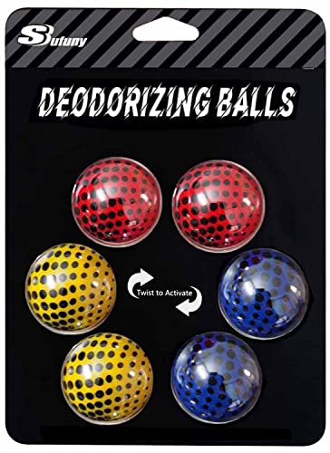 Sufuny Shoe Deodorizer Balls - Odor Eliminating for Shoes