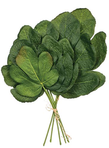 Sullivans Artificial Fig Leaf Bundle, 14.5"