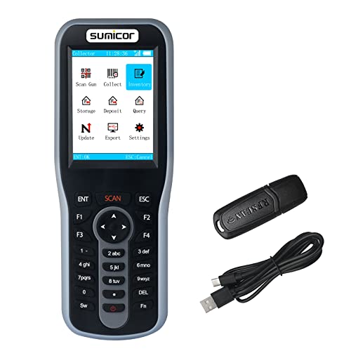 Sumicor Inventory Data Terminal Barcode Scanner 1D Wireless CCD Barcode Reader