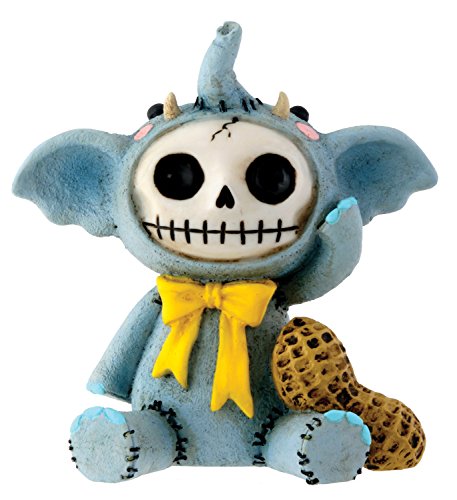 SUMMIT COLLECTION Furrybones Elefun Signature Skeleton in Elephant Costume with Peanut