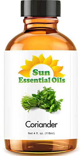 Sun Essential Oils 4oz - Coriander Essential Oil - 4 Fluid Ounces