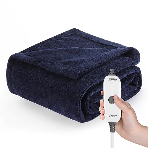 Sunbeam Heated Personal Throw/Blanket - Cozy-Warm, Adjustable Heat Settings