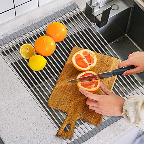 SunCleanse Over Sink Dish Drying Rack