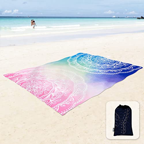 Sunlit Silky Soft Boho Beach Blanket