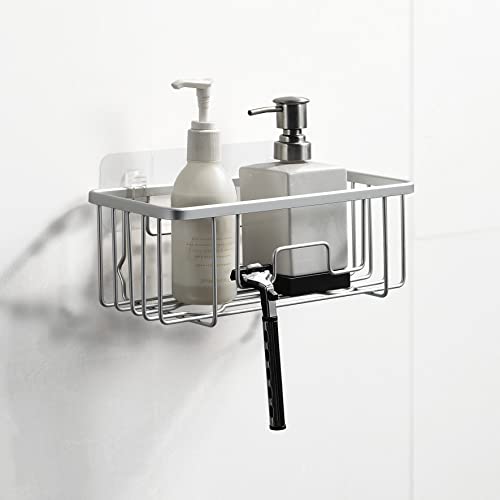 SunnyPoint Aluminum Wall Mount Shower Caddy - GREY