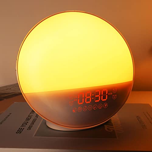 Sunrise Alarm Clock with Wake Up Light & FM Radio