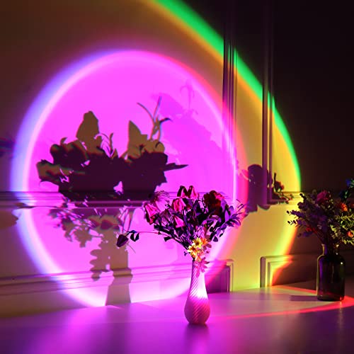 Sunset Lamp Projection - 16 Color Changing Projector LED Mellow Floor Lamp