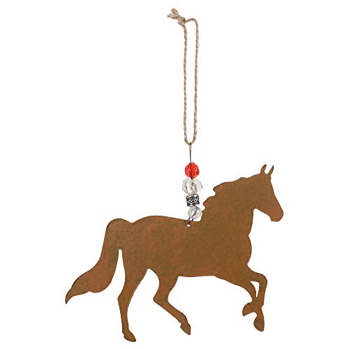 Sunset Vista Brown Horse Ornament