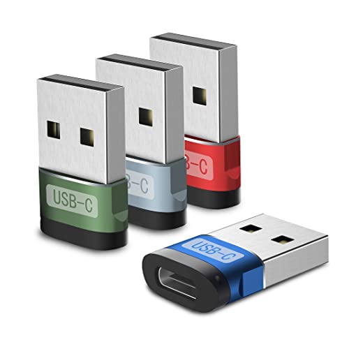 sunshot USB C Female to USB Male Adapter 4Pack