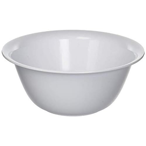Prestee 12 Clear Plastic Serving Bowls for Parties, 64 Oz.