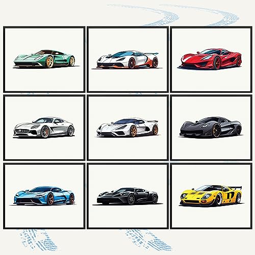 Super Car Posters for Boys Room