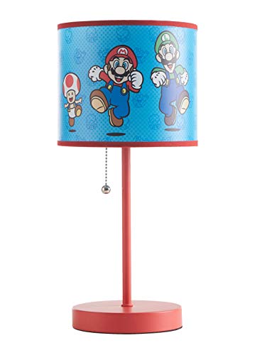 Super Mario Stick Table Kids Lamp with Pull Chain