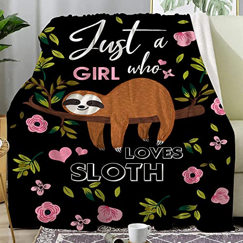 Super Soft Cozy Sloth Blanket