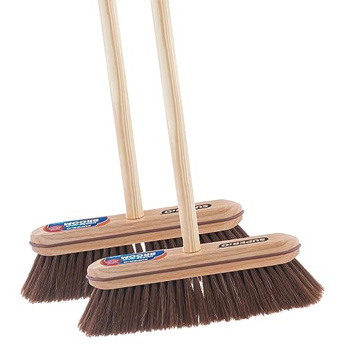 Superio Kitchen Horsehair Broom - Efficient Dust and Debris Cleaning