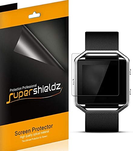 Supershieldz (6 Pack) Designed for Fitbit Blaze Screen Protector, Anti Glare and Anti Fingerprint (Matte) Shield