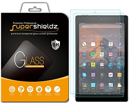 Supershieldz Tempered Glass Screen Protector for Fire HD 10 Tablet