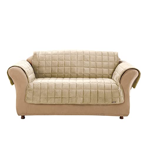 SureFit Deluxe Pet Loveseat Furniture Cover