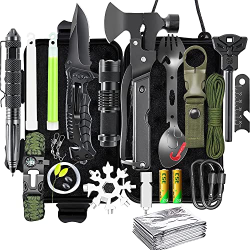 Survival Kits 21 in 1, Survival Gear and Equipment