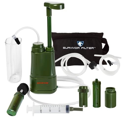 Survivor Filter PRO - Portable Water Filter for Camping and Hiking