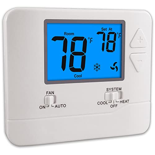 Suuwer Non-Programmable Thermostat for Home