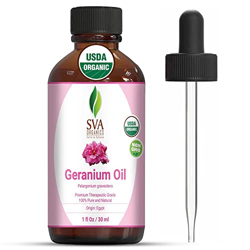SVA Organics Geranium Essential Oil