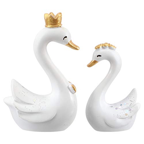 Swan Craft Resin Swan Decoration - Perfect Gift for Swan Lovers